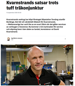 Satsar trots tuff träkonjunktur